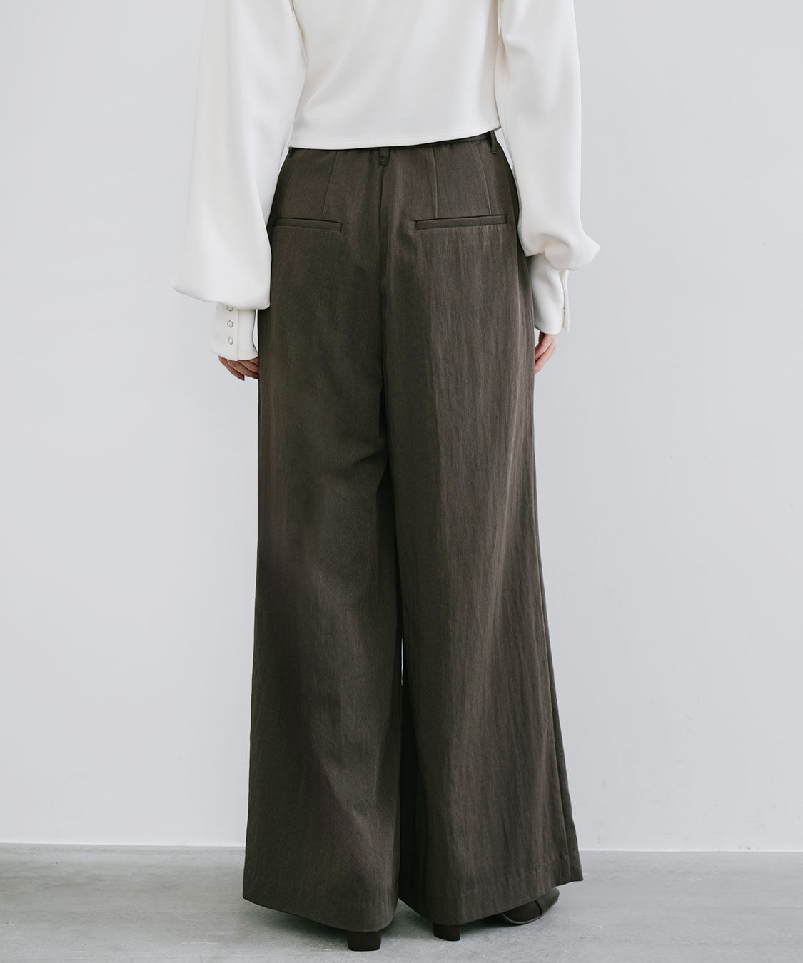 COCO DEAL「リラクシーワイドパンツ」|スラックス|