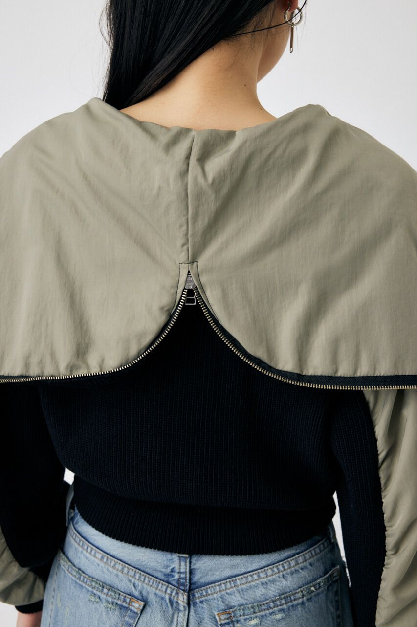 MOUSSY「FLIGHT KNIT JACKET トップス」|その他|