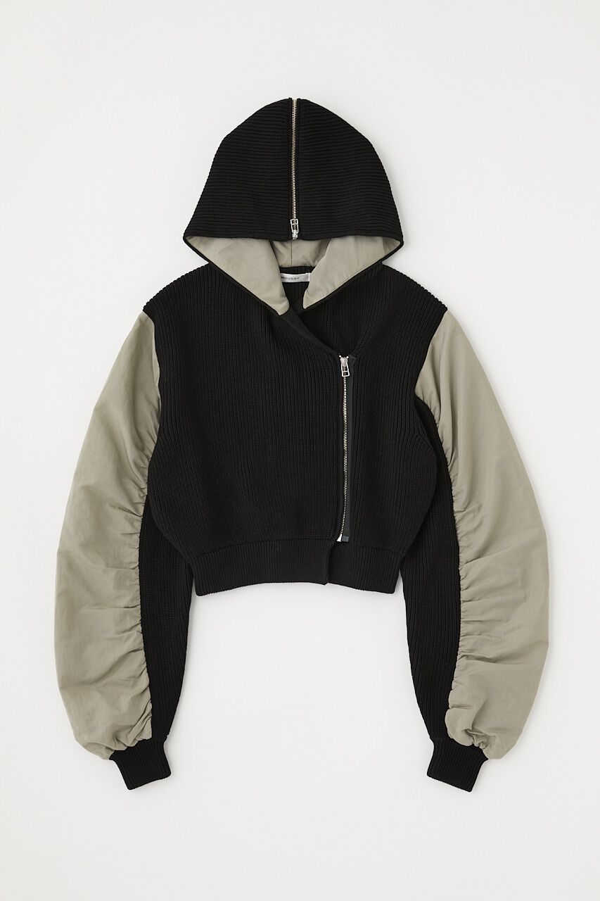 MOUSSY「FLIGHT KNIT JACKET トップス」|その他|