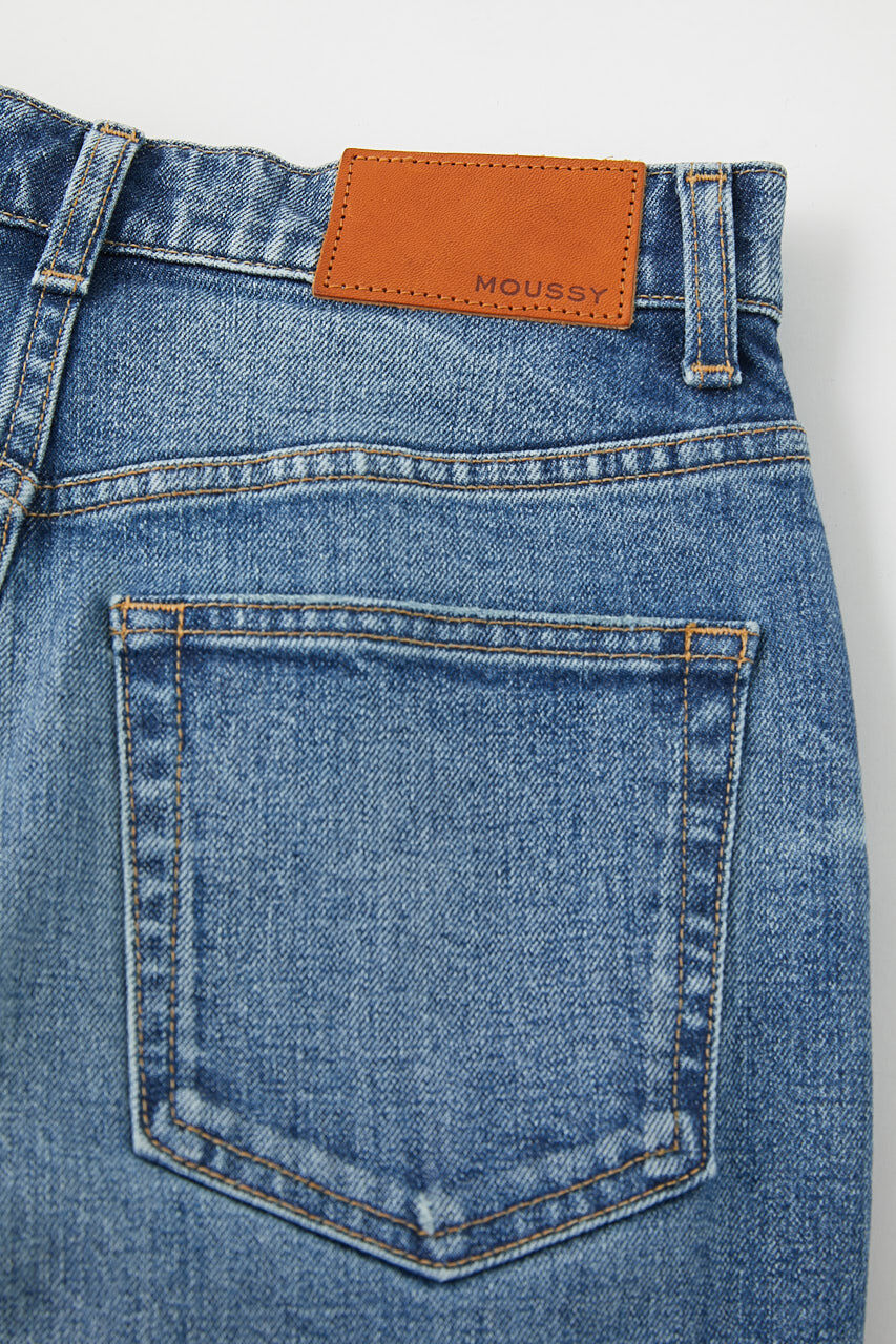 MOUSSY「PLAIN JEANS STRAIGHT SLIM」|デニム|
