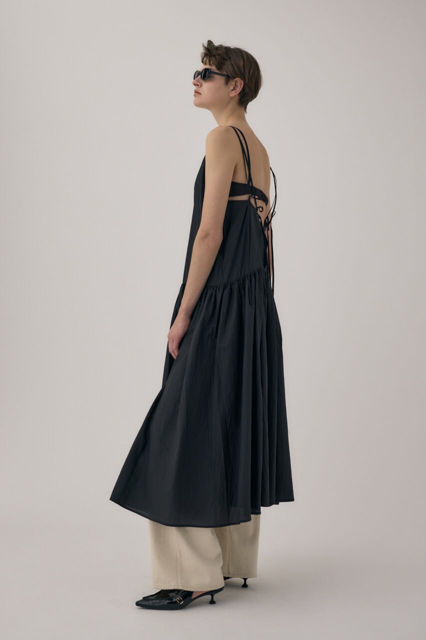 MOUSSY「ﾌｯ素ﾌﾘｰの撥水加工が嬉しいﾘｻｲｸﾙﾅｲﾛﾝ使用 ｴｱｰｼｱｰｷ」|ワンピース|