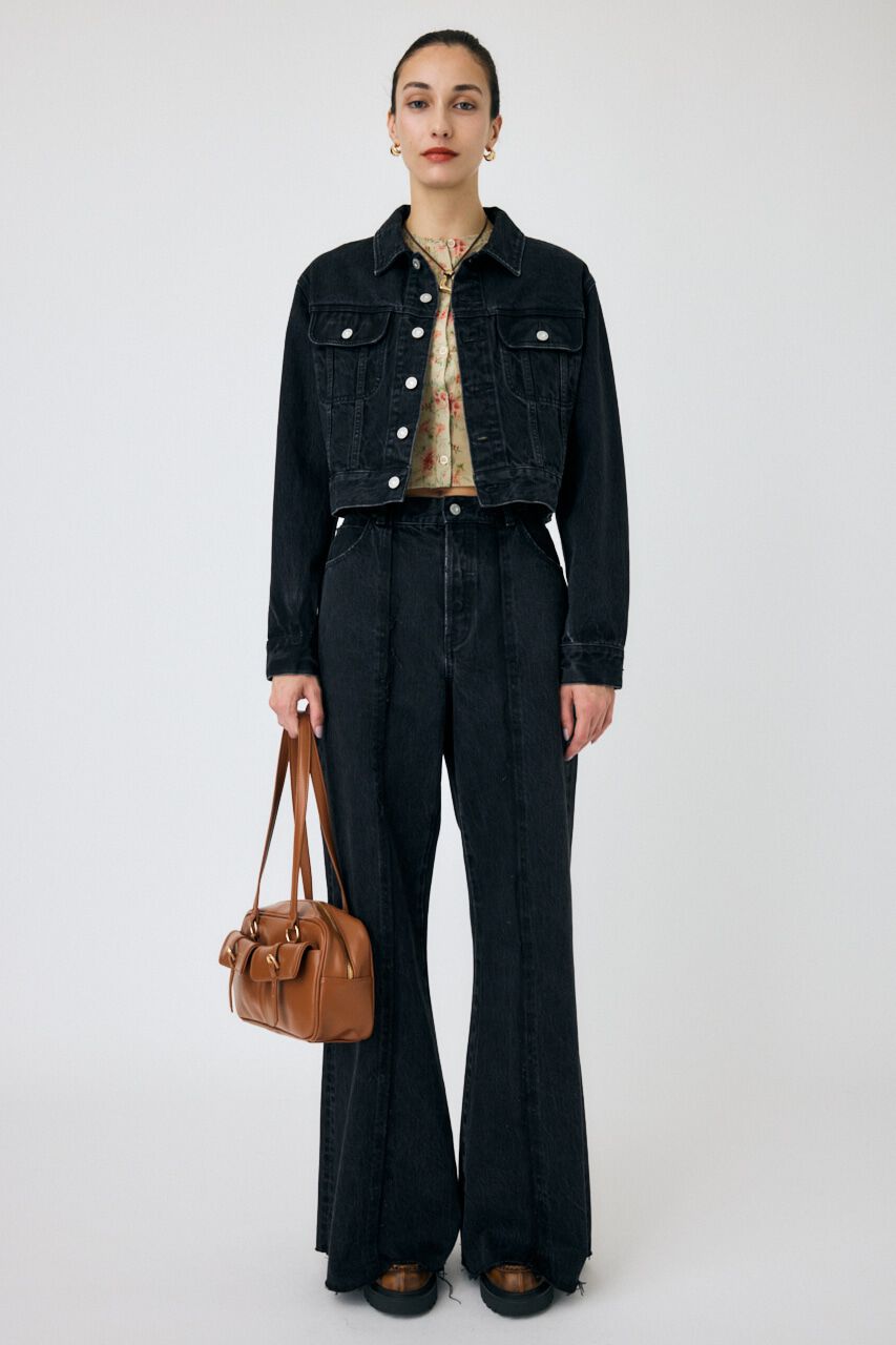 MOUSSY「90S SHORT デニムジャケット」|デニムジャケット|