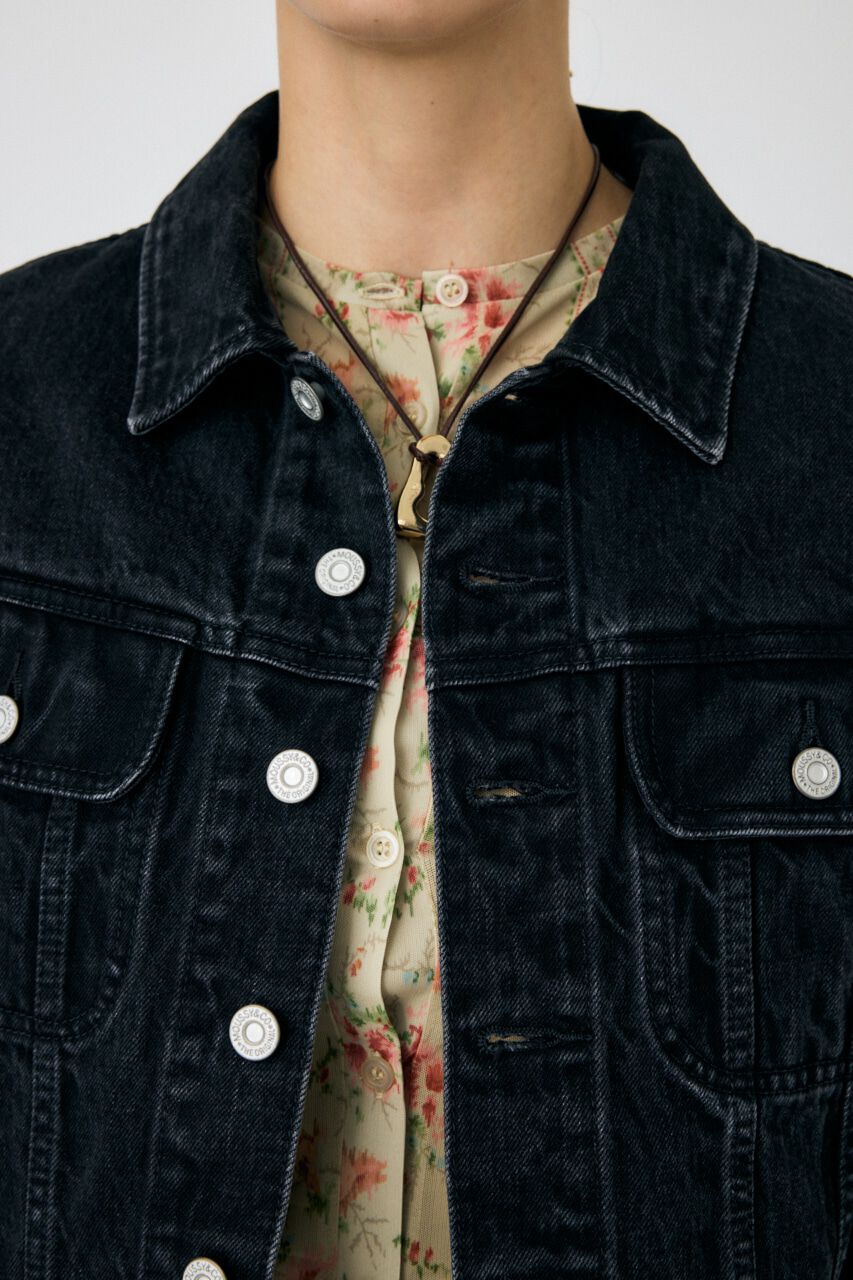 MOUSSY「90S SHORT デニムジャケット」|デニムジャケット|