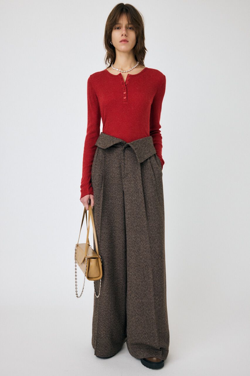 MOUSSY「HENRY NECK ロンT」|Tシャツ・カットソー|