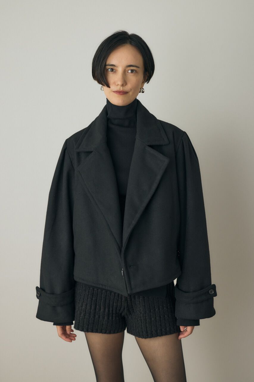 MOUSSY「ショートジャケット　リサイクルポリエステル&times;ウール混」|その他|