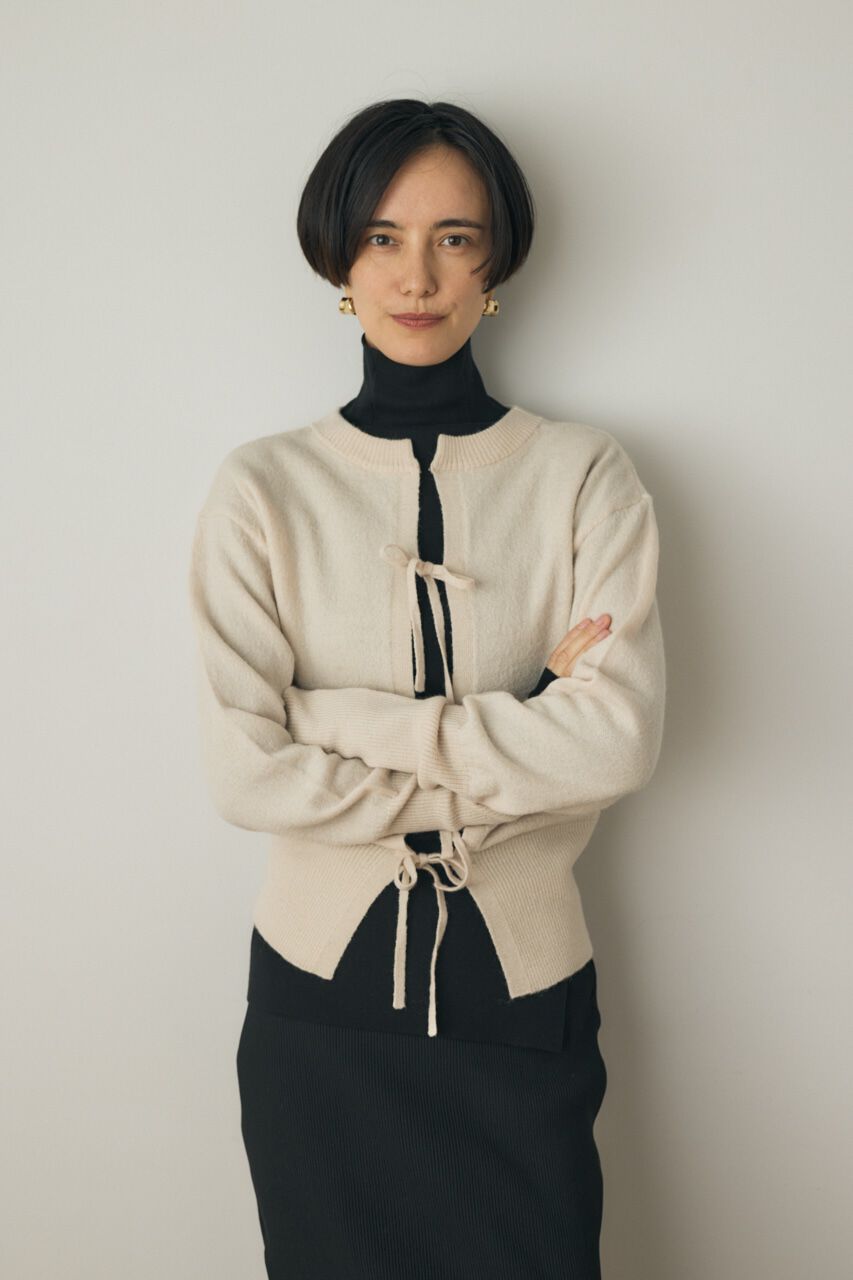 MOUSSY「2wayニットカーディガン ノンミュールジングウール使用」|ニット・セーター|