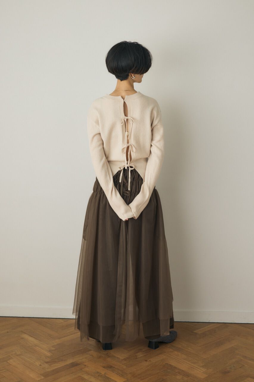 MOUSSY「2wayニットカーディガン ノンミュールジングウール使用」|ニット・セーター|