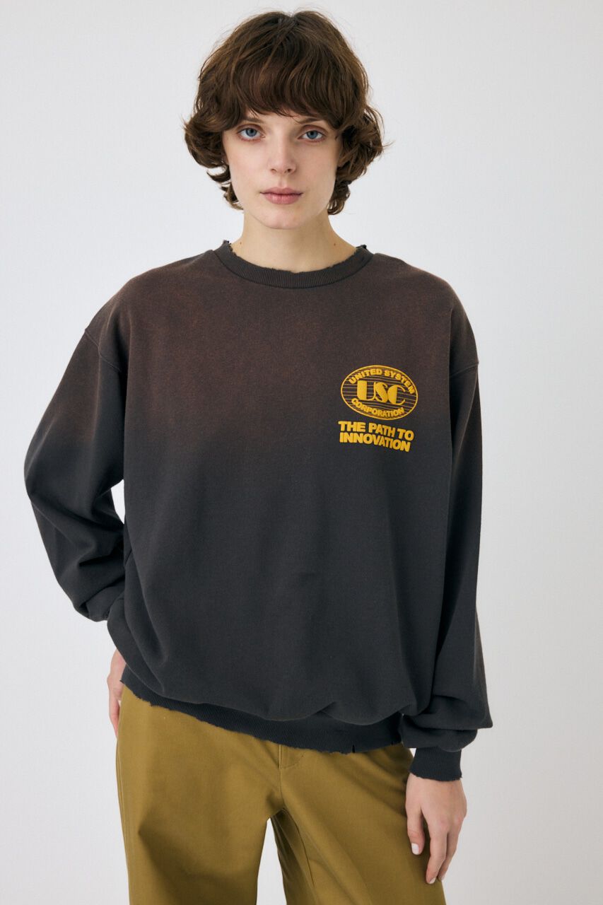 MOUSSY「SUNBURN VINTAGE LIKE プルオーバー」|パーカー|