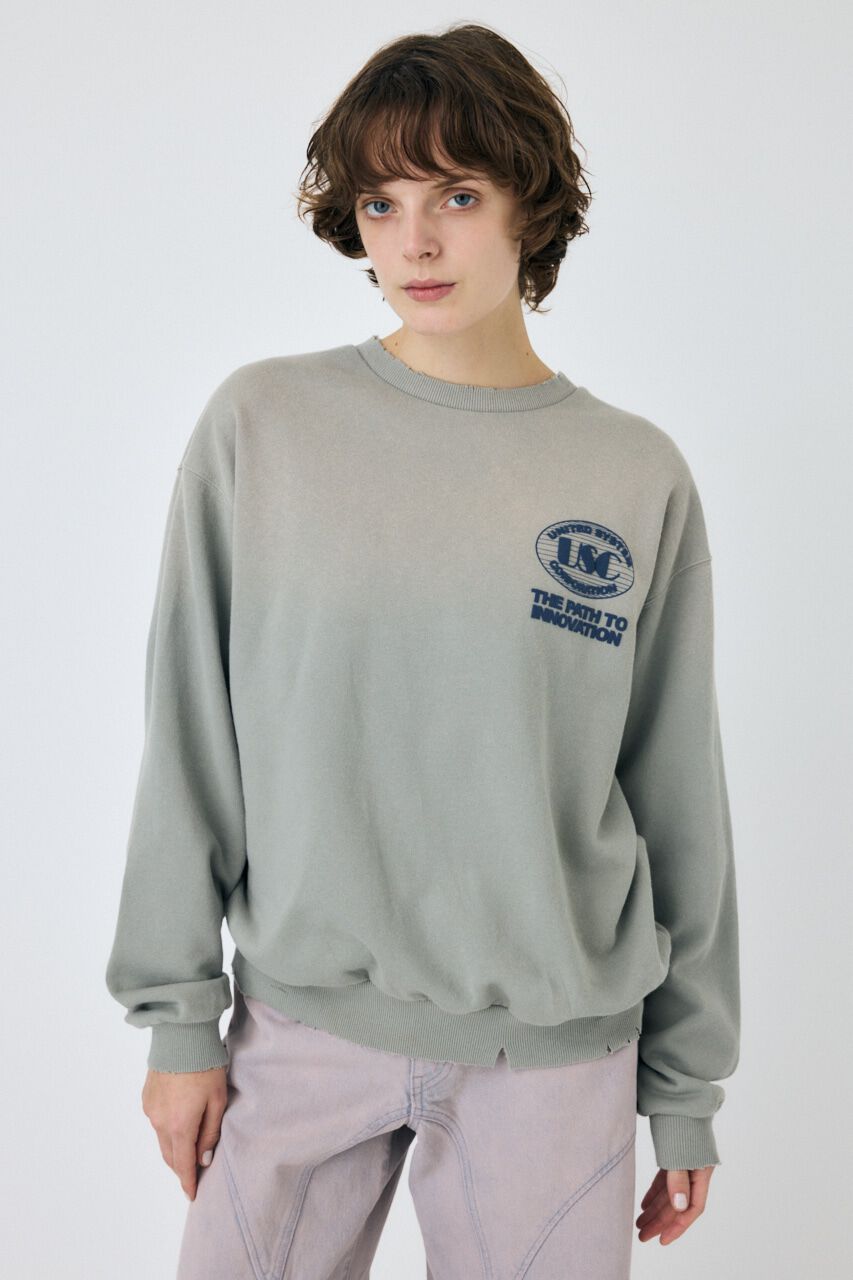 MOUSSY「SUNBURN VINTAGE LIKE プルオーバー」|パーカー|