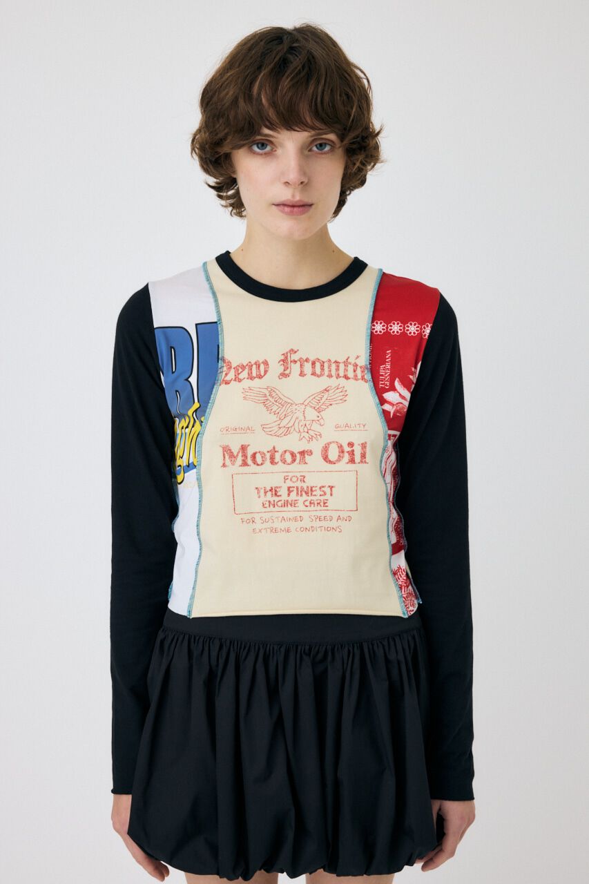 MOUSSY「REMAKE TINY ロンT」|Tシャツ・カットソー|