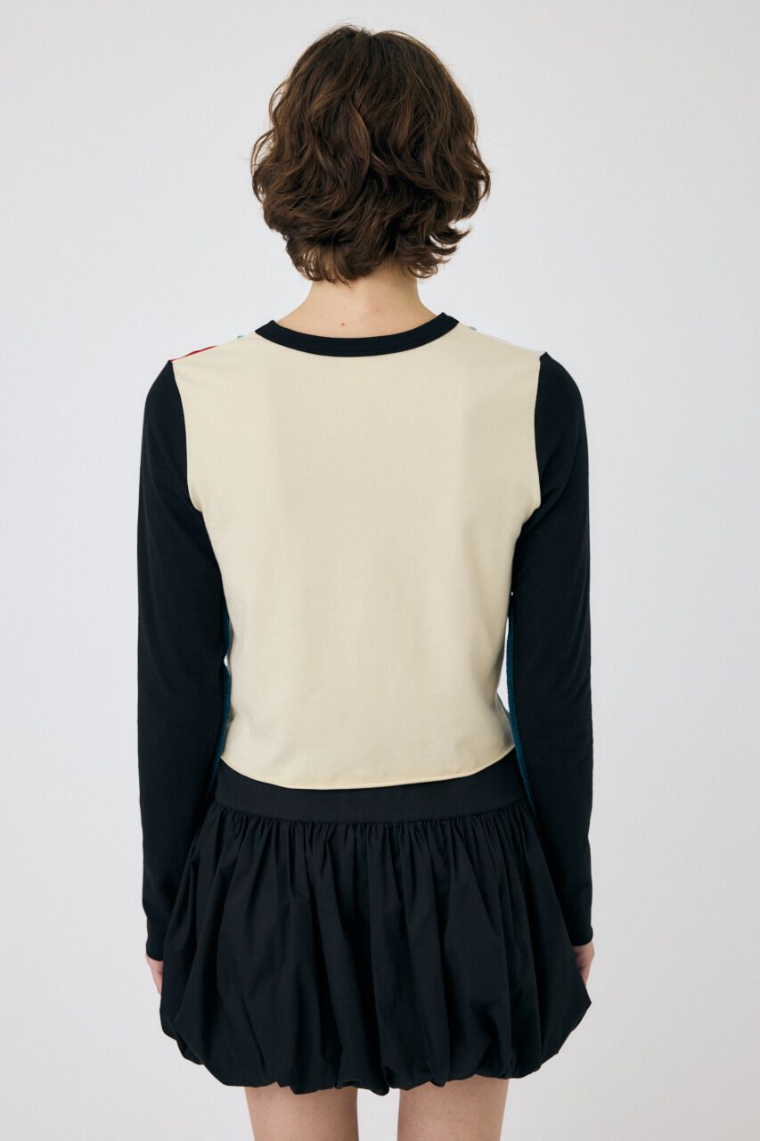 MOUSSY「REMAKE TINY ロンT」|Tシャツ・カットソー|