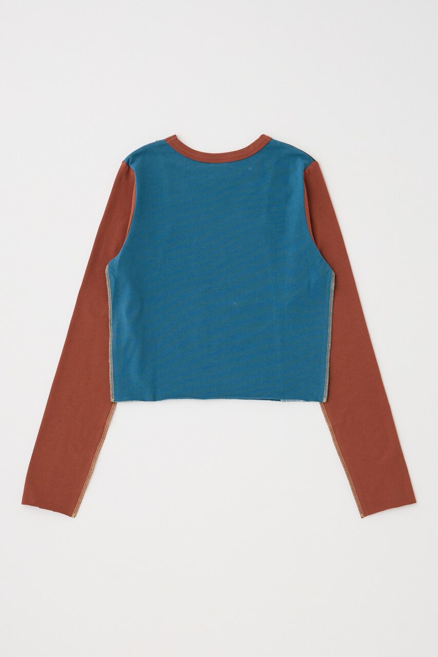 MOUSSY「REMAKE TINY ロンT」|Tシャツ・カットソー|