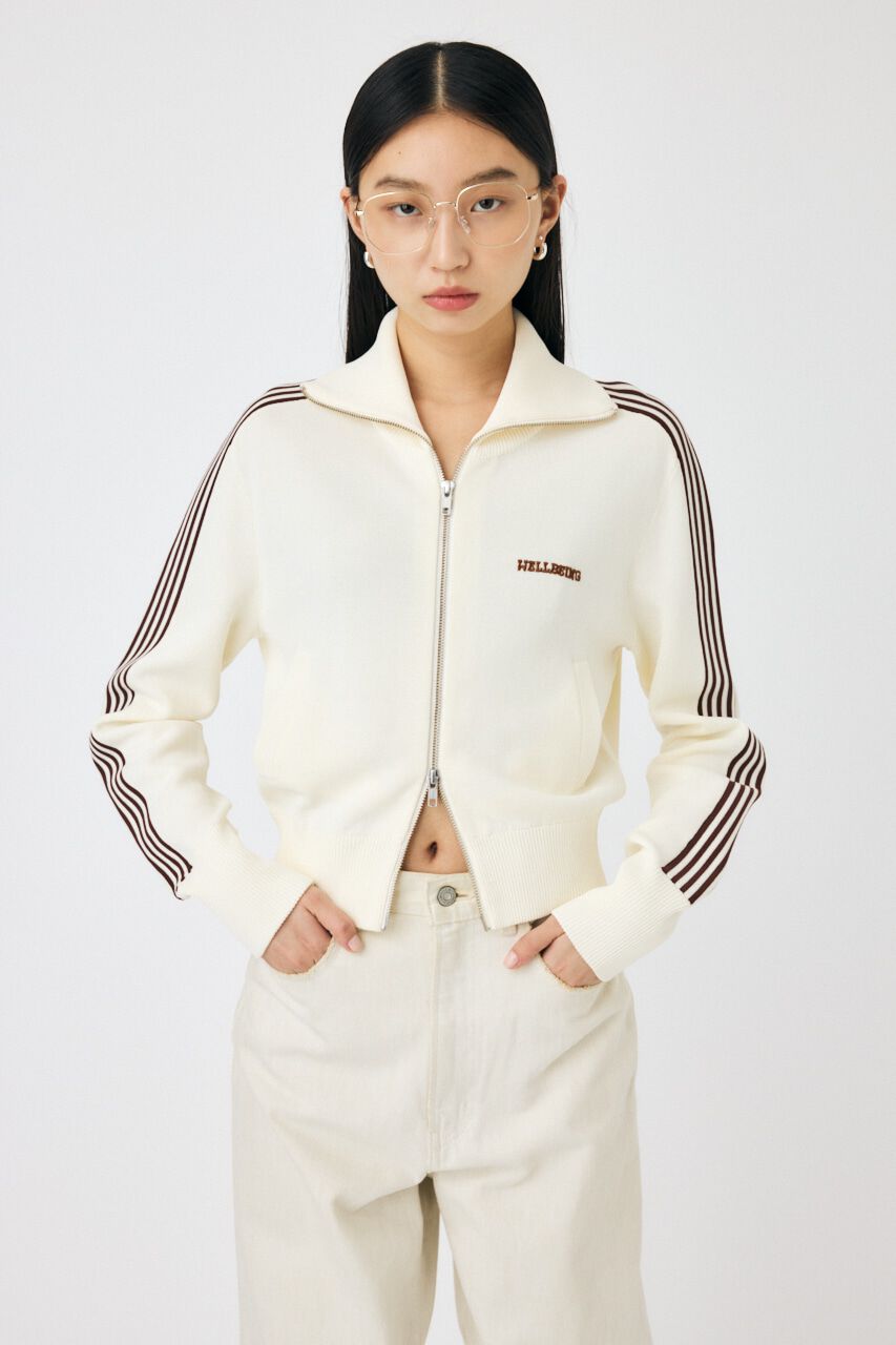 MOUSSY「KNIT トラックジャケット」|シャツ・ブラウス|