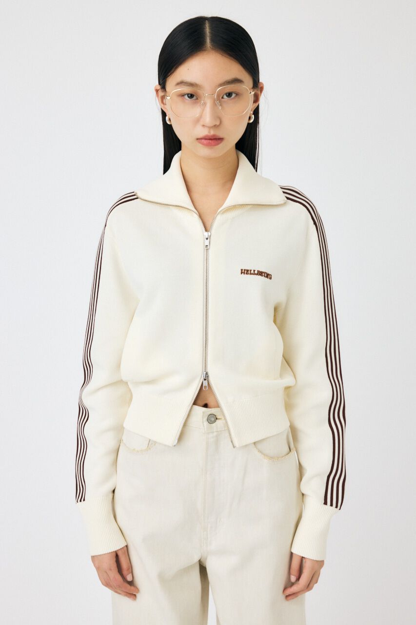 MOUSSY「KNIT トラックジャケット」|シャツ・ブラウス|