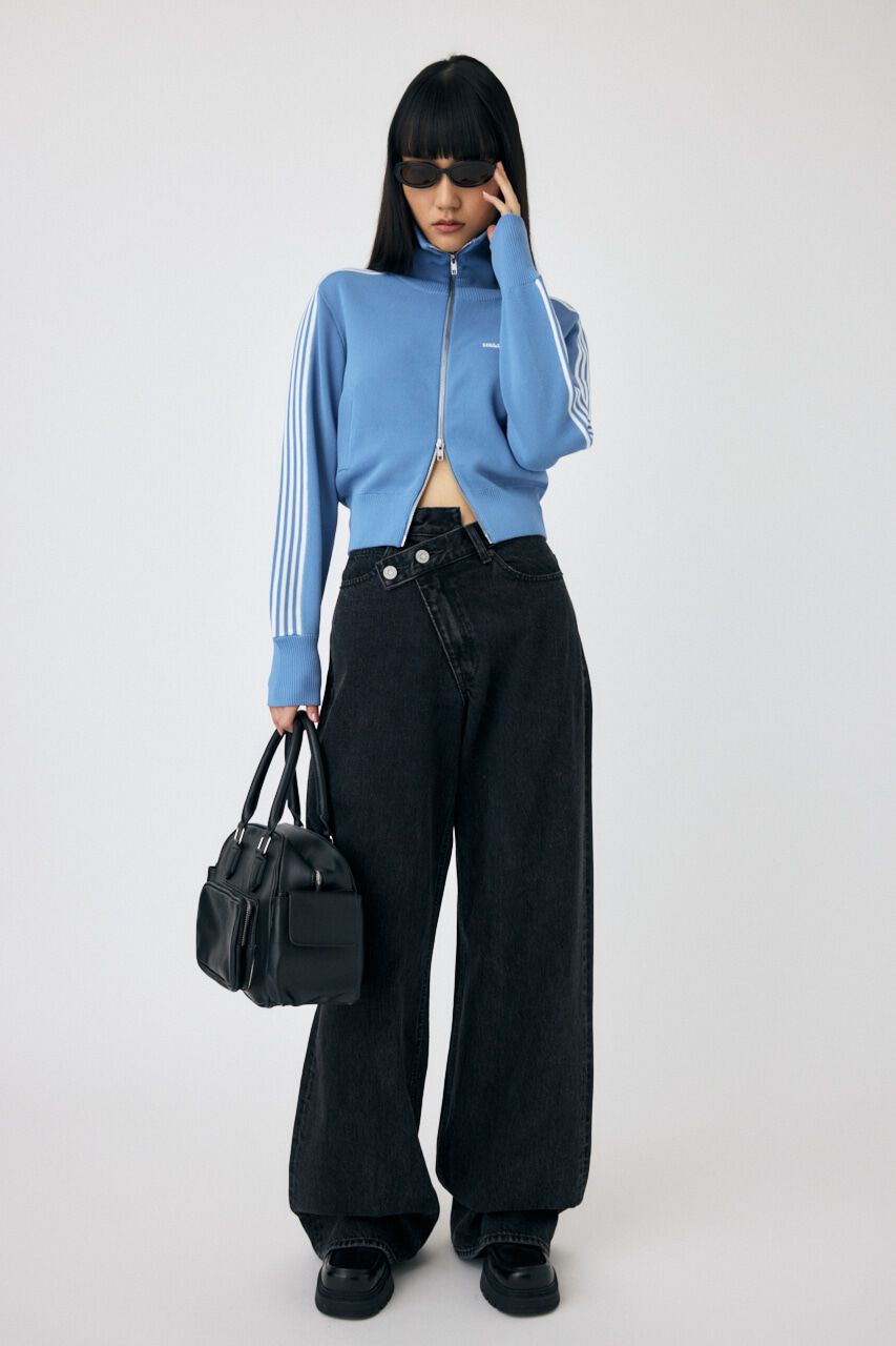 MOUSSY「KNIT トラックジャケット」|シャツ・ブラウス|