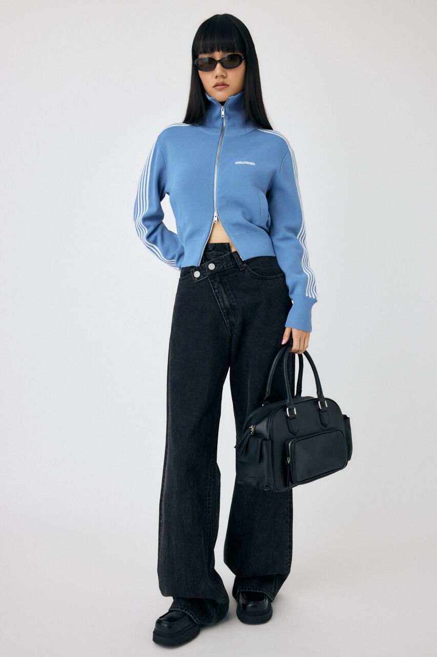 MOUSSY「KNIT トラックジャケット」|シャツ・ブラウス|