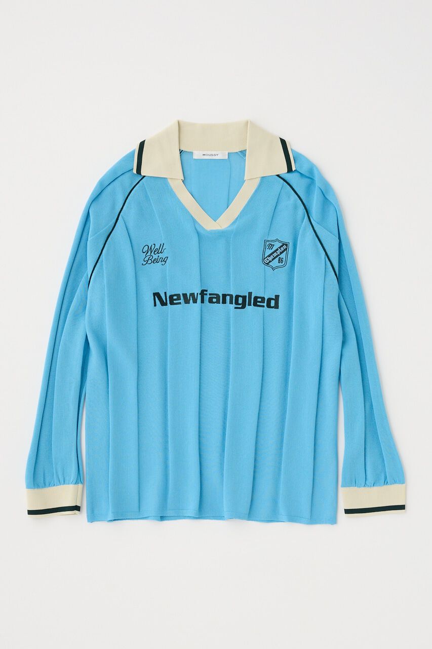 MOUSSY「KNIT ゲームシャツ」|ニット・セーター|