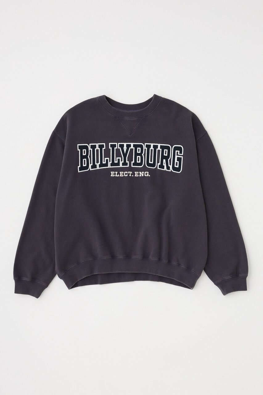 MOUSSY「BILLYBURG PATCHED プルオーバー」|パーカー|NVY