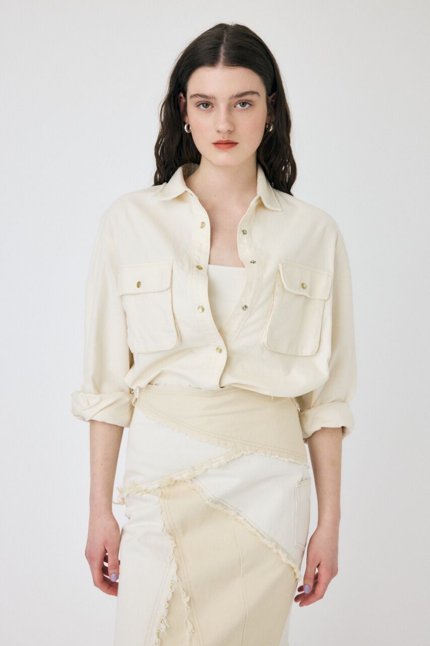 MOUSSY「BLEACH CHECK シャツ」|シャツ・ブラウス|