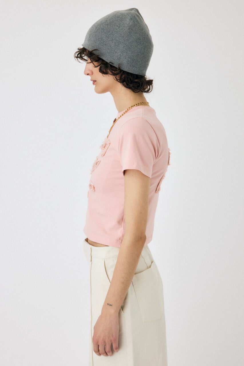 MOUSSY「PATCH DENIM 25TH Tシャツ」|Tシャツ・カットソー|