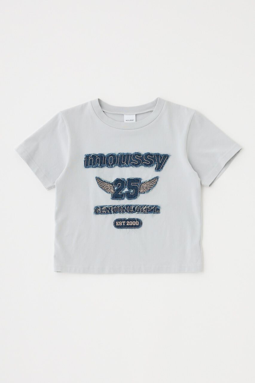 MOUSSY「PATCH DENIM 25TH Tシャツ」|Tシャツ・カットソー|