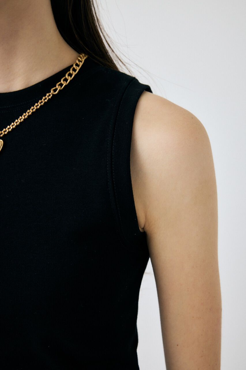 MOUSSY「SUVIN GIZA SLEEVELESS トップス」|タンクトップ|
