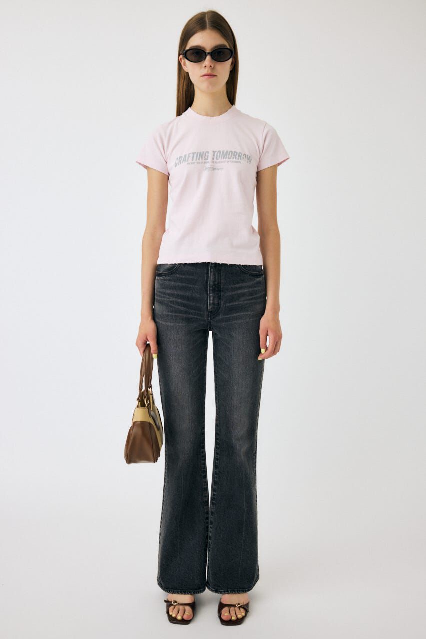 MOUSSY「FADED ロゴ TEE」|Tシャツ・カットソー|