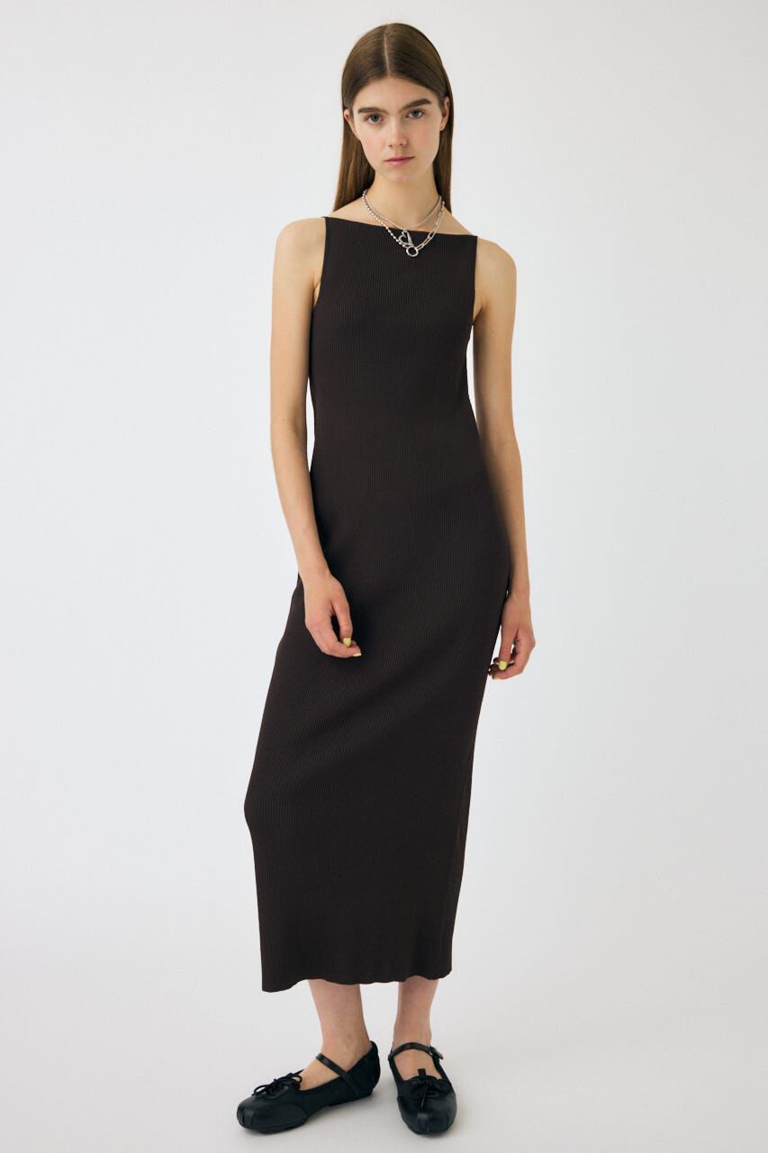 MOUSSY「HORIZON NECK キャミドレス」|ワンピース|