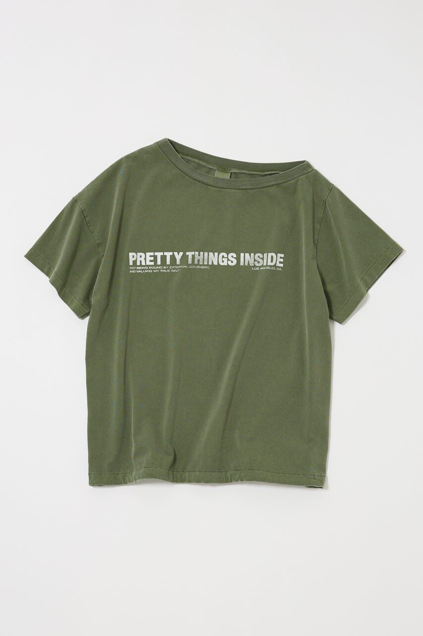 MOUSSY「ONE SHOULDER TEE」|Tシャツ・カットソー|