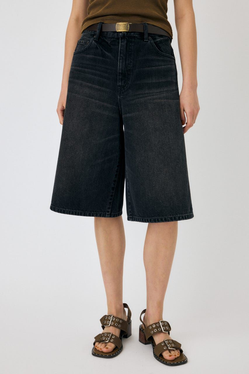 MOUSSY「KNEE LENGTH バミューダパンツ」|デニム|