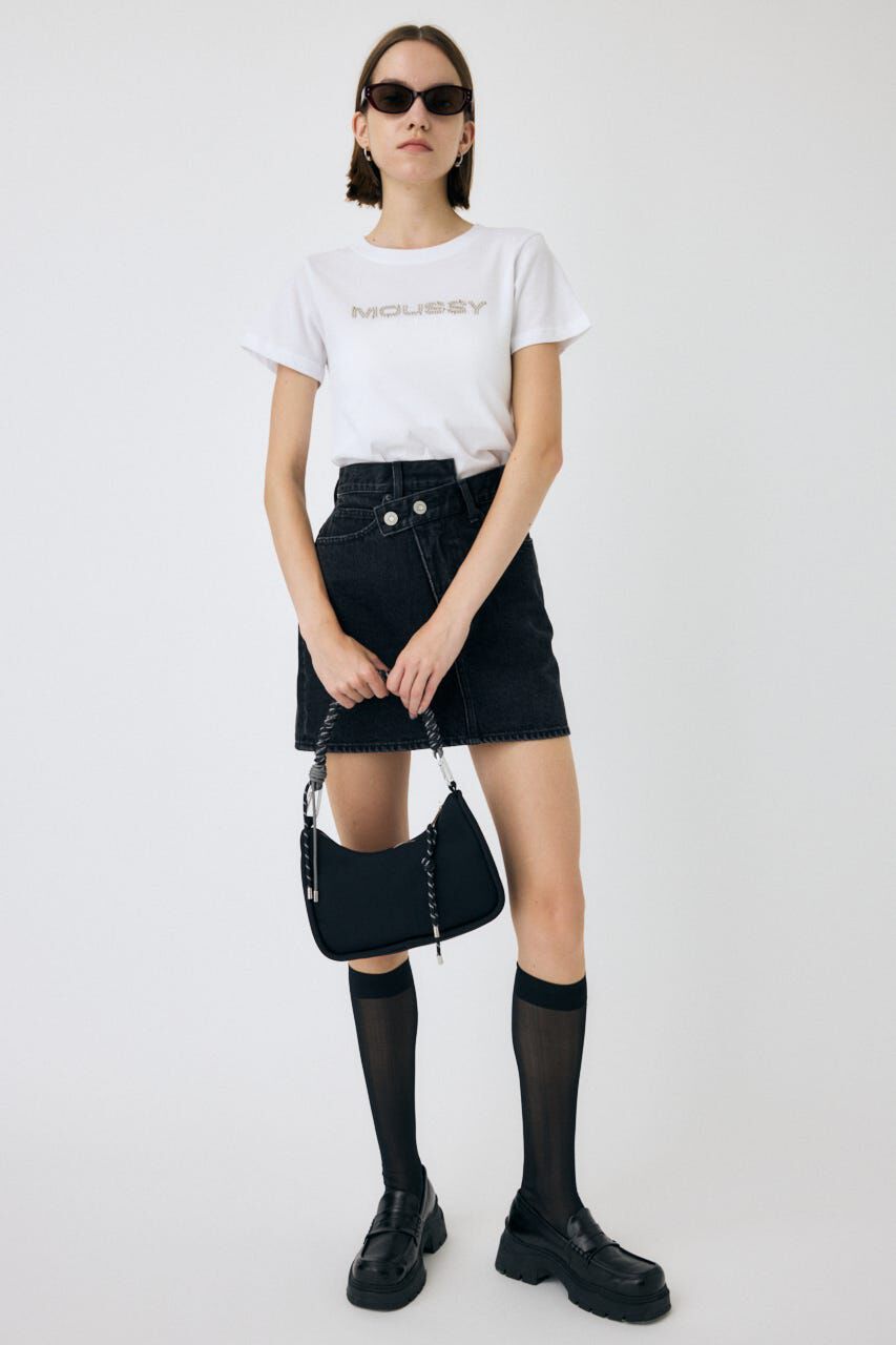 MOUSSY「LITTLE POPS ロゴ TEE」|Tシャツ・カットソー|