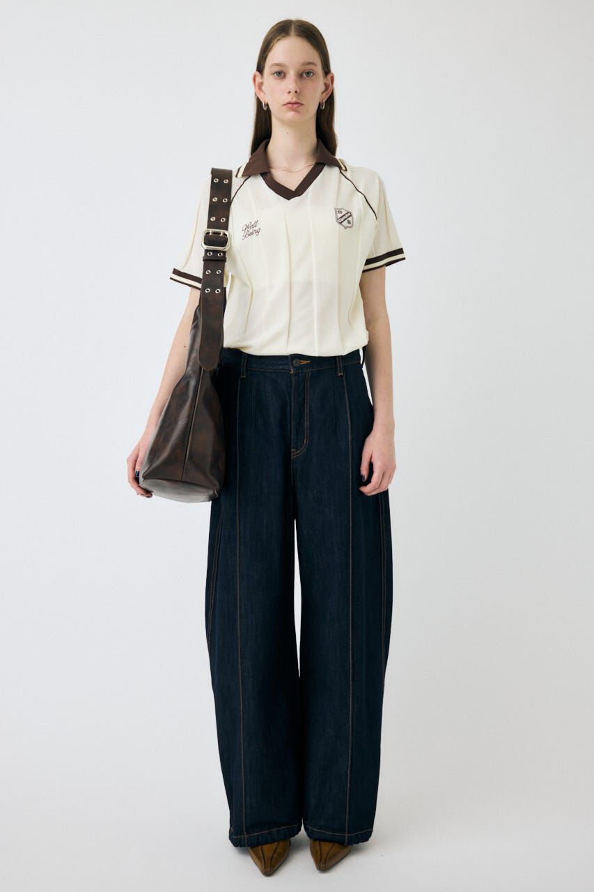 MOUSSY「H/S KNIT GAME シャツ」|ニット・セーター|