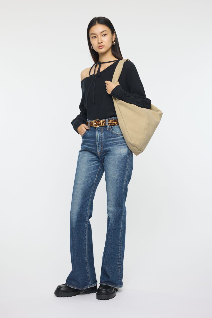 MOUSSY「ONE SHOULDER ニットトップス」|ニット・セーター|