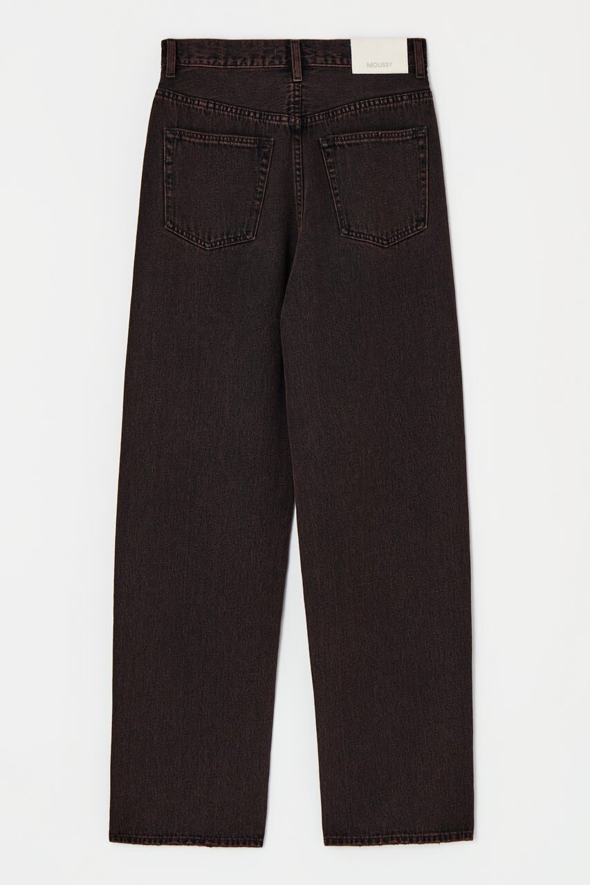 MOUSSY「MIDRISE LOOSE テーパード」|デニム|