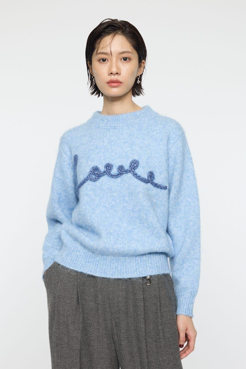 MOUSSY「BACK RIBBON セーター」|ニット・セーター|