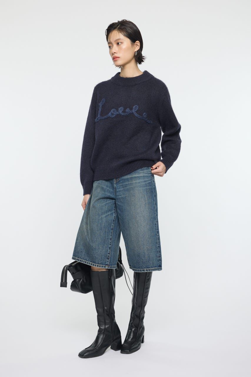 MOUSSY「BACK RIBBON セーター」|ニット・セーター|