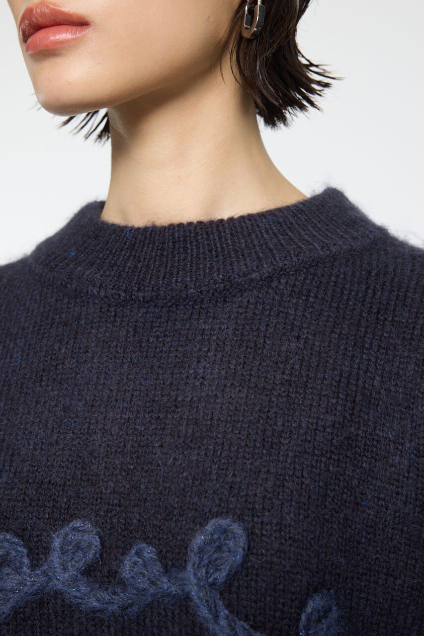 MOUSSY「BACK RIBBON セーター」|ニット・セーター|