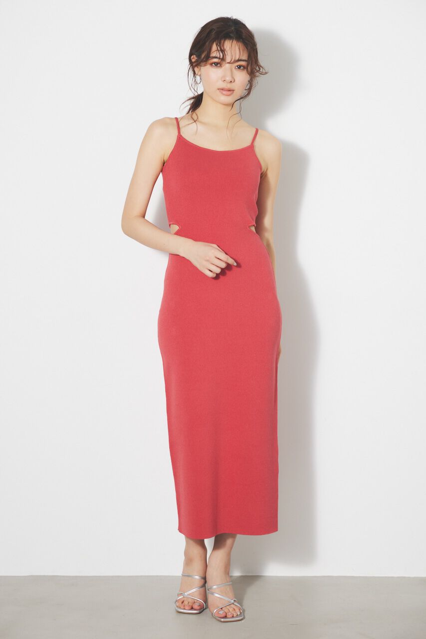 rienda「ジオメトリックジャガードKnit SET OP」|ワンピース|