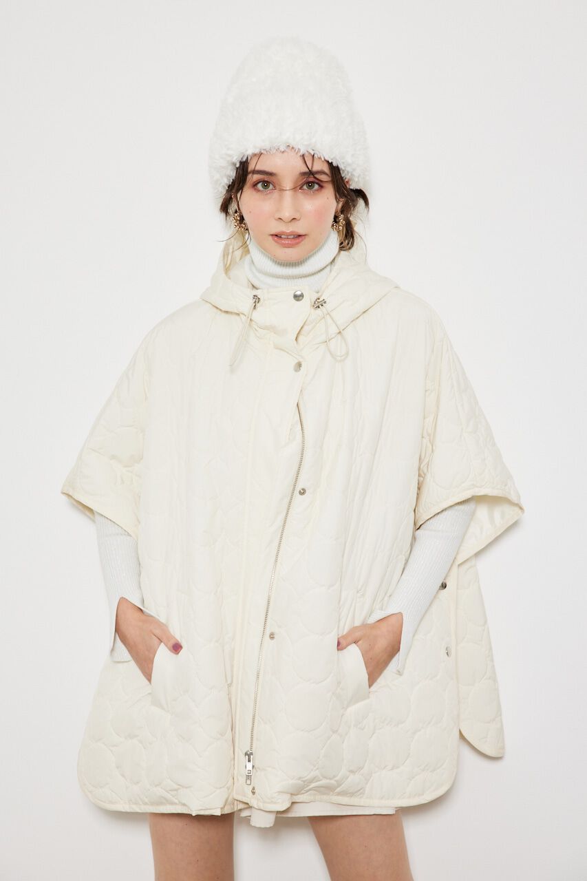 rienda「フーディー中綿ポンチョJK」|その他|IVOY3