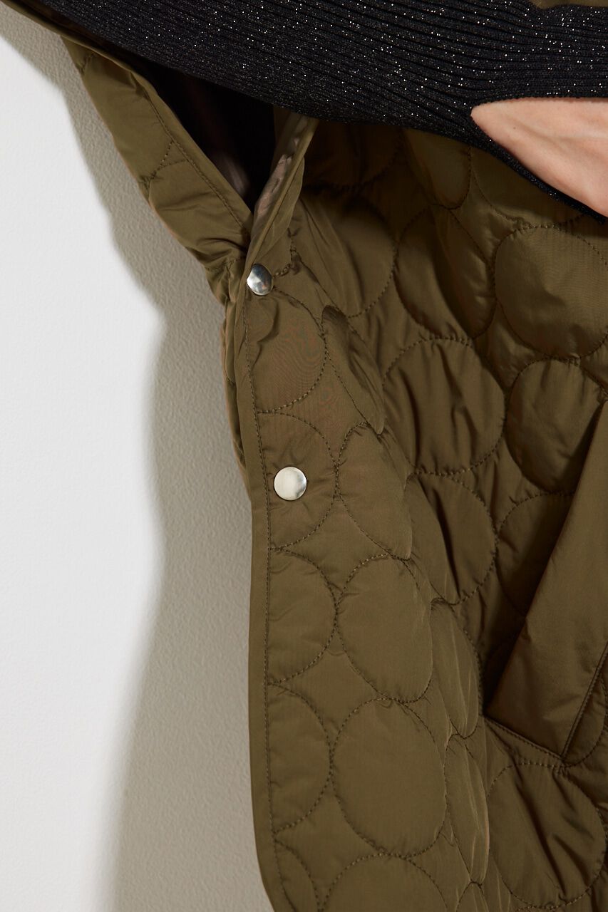 rienda「フーディー中綿ポンチョJK」|その他|