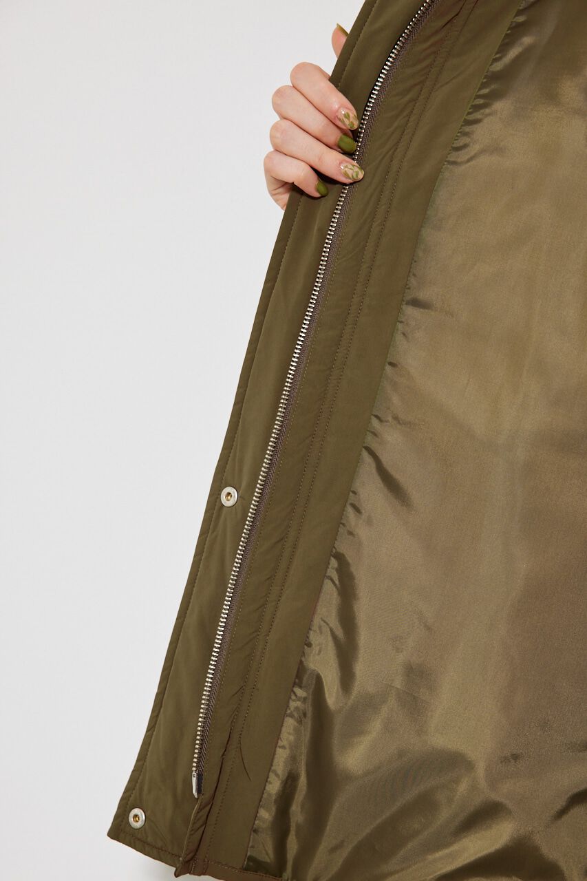 rienda「フーディー中綿ポンチョJK」|その他|