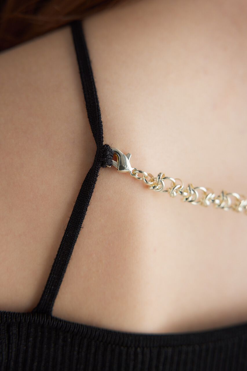 rienda「スリットSLVオフショルダーknit TOP」|ニット・セーター|