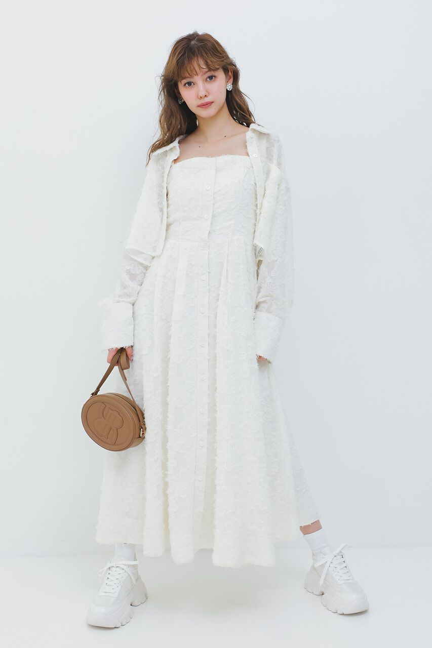 rienda「クロップドSH SETベアOP」|ワンピース|IVOY3