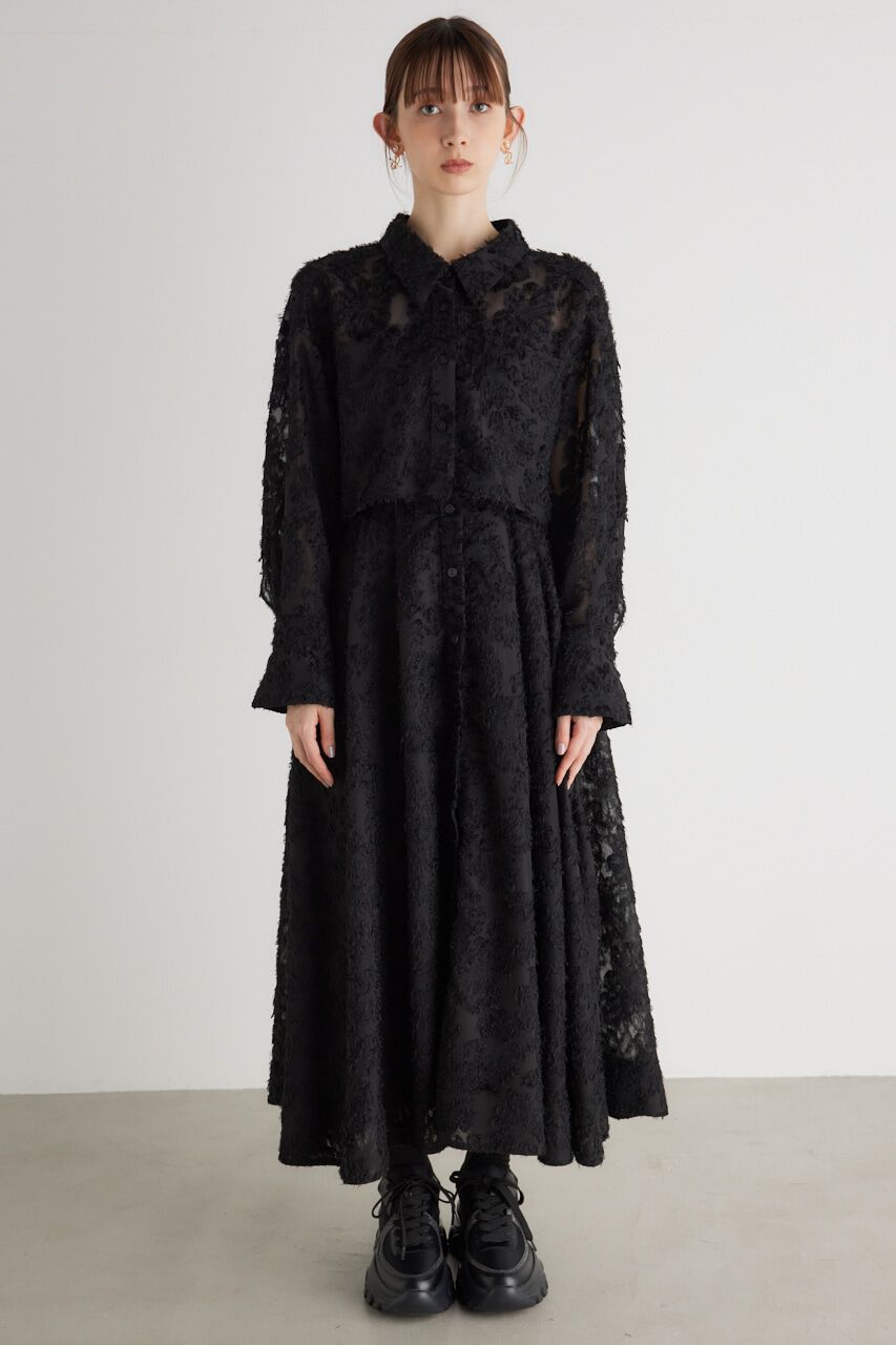 rienda「クロップドSH SETベアOP」|ワンピース|