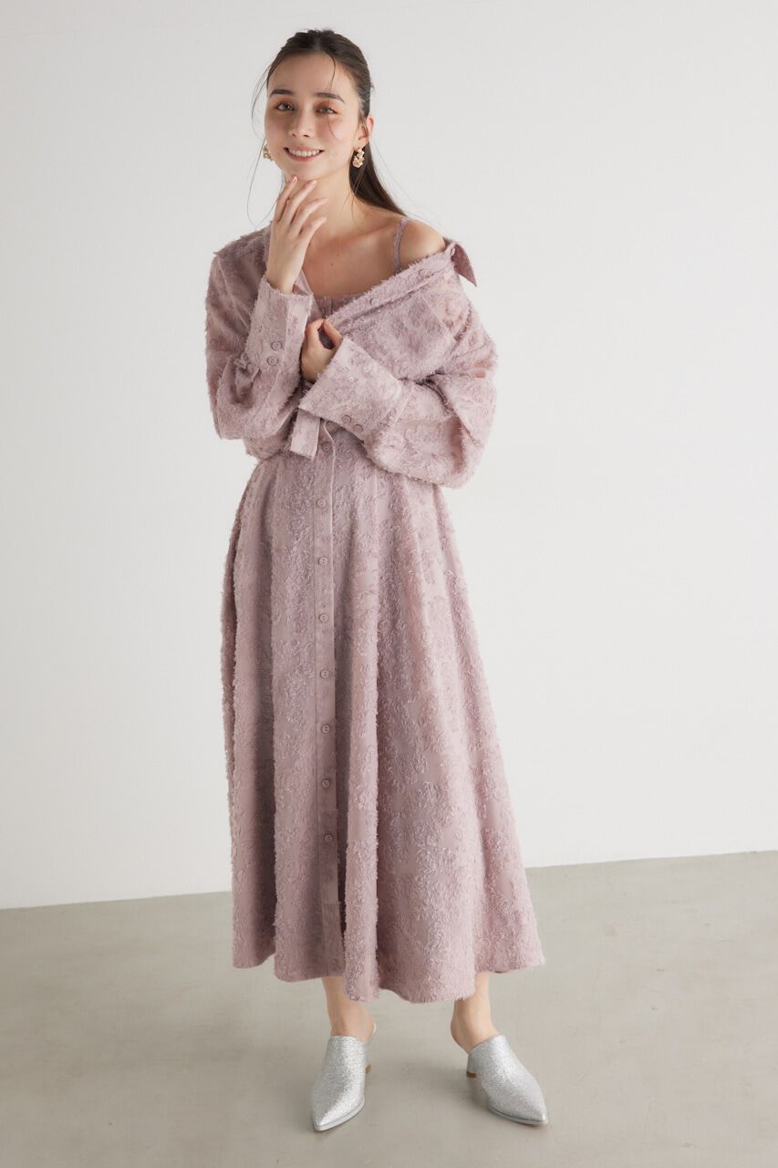 rienda「クロップドSH SETベアOP」|ワンピース|