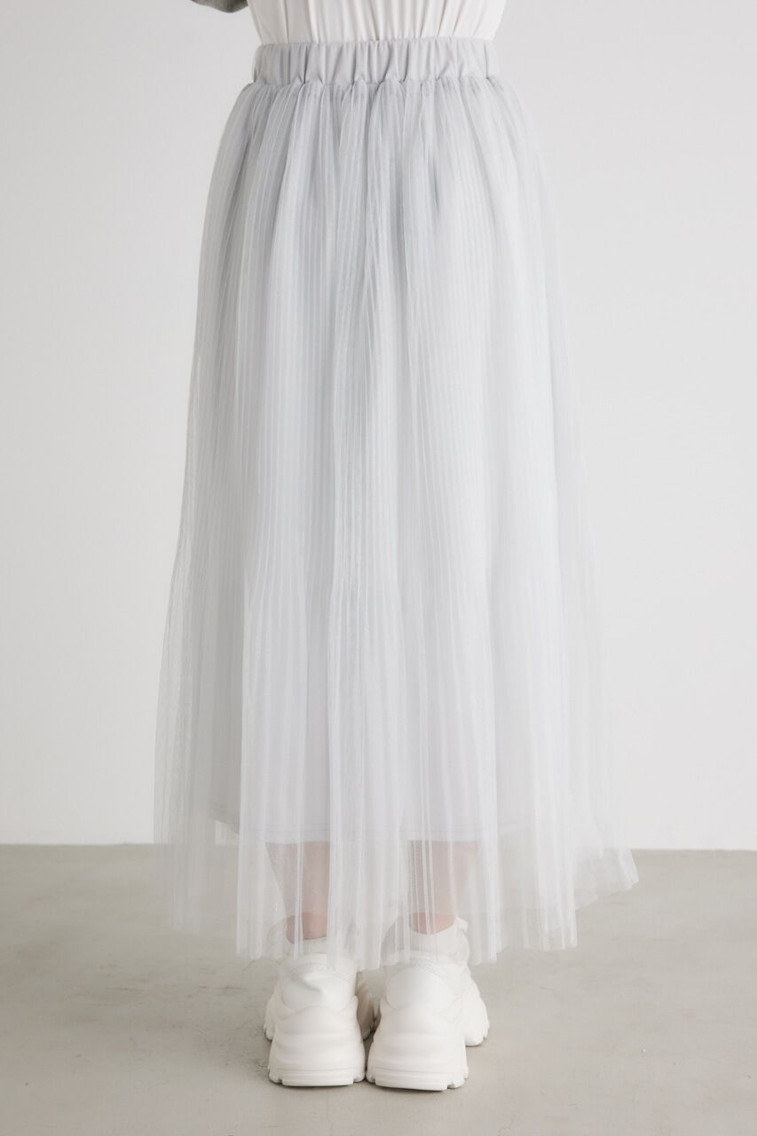 rienda「ラメチュールプリーツJ/W SK」|スカート|