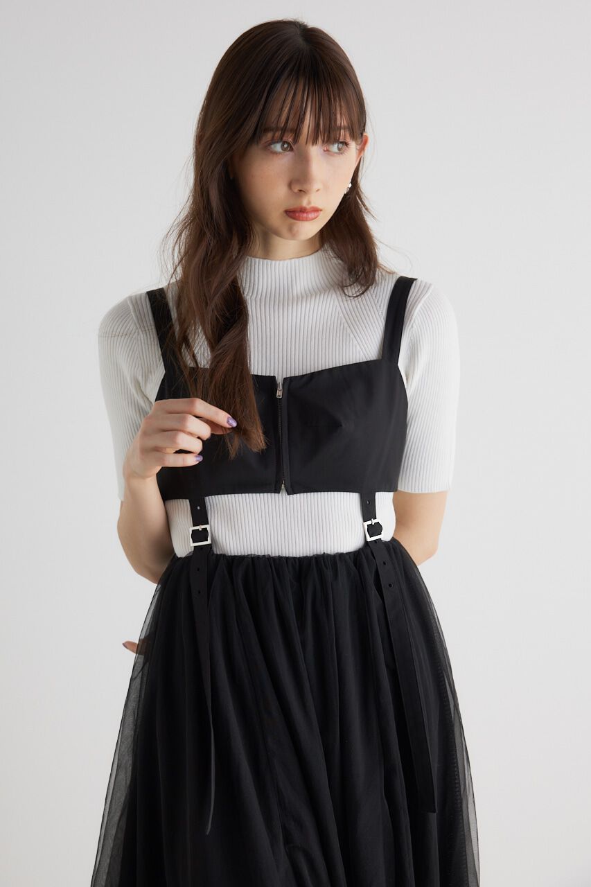 rienda「セパレートビスチェJ/Wフレア SK」|スカート|