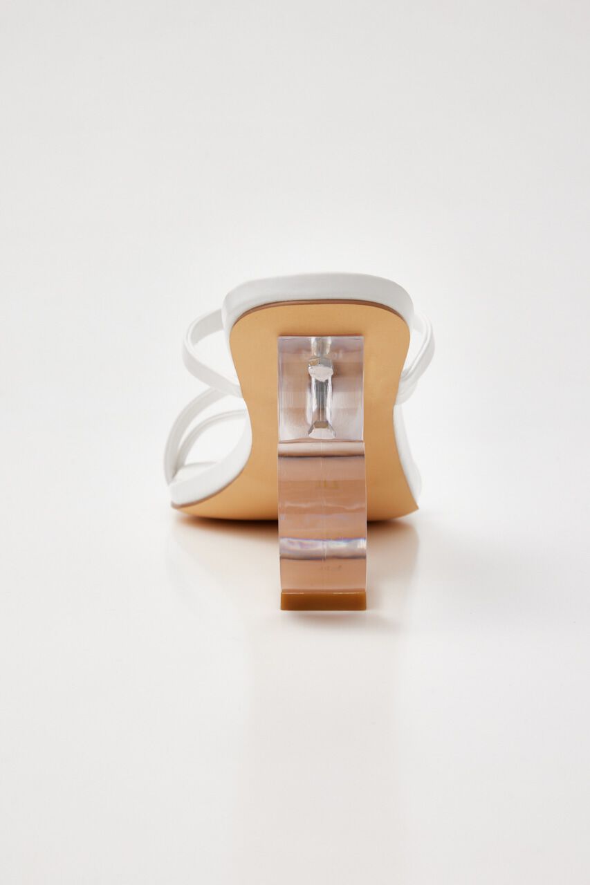 rienda「ハートデザインクリアヒールSDL」|サンダル|