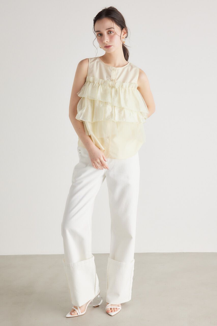 rienda「チュールビスチェコンビ BLS」|シャツ・ブラウス|