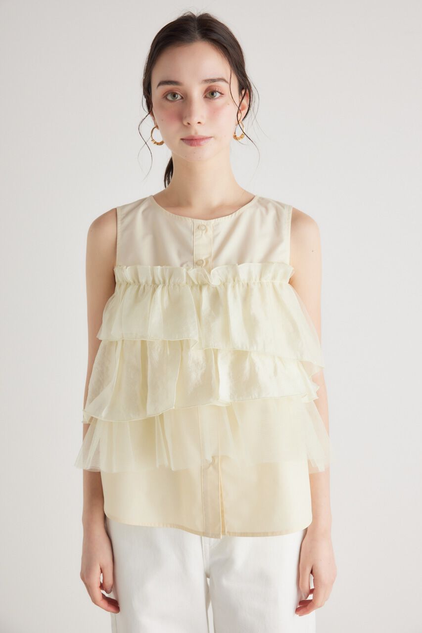 rienda「チュールビスチェコンビ BLS」|シャツ・ブラウス|